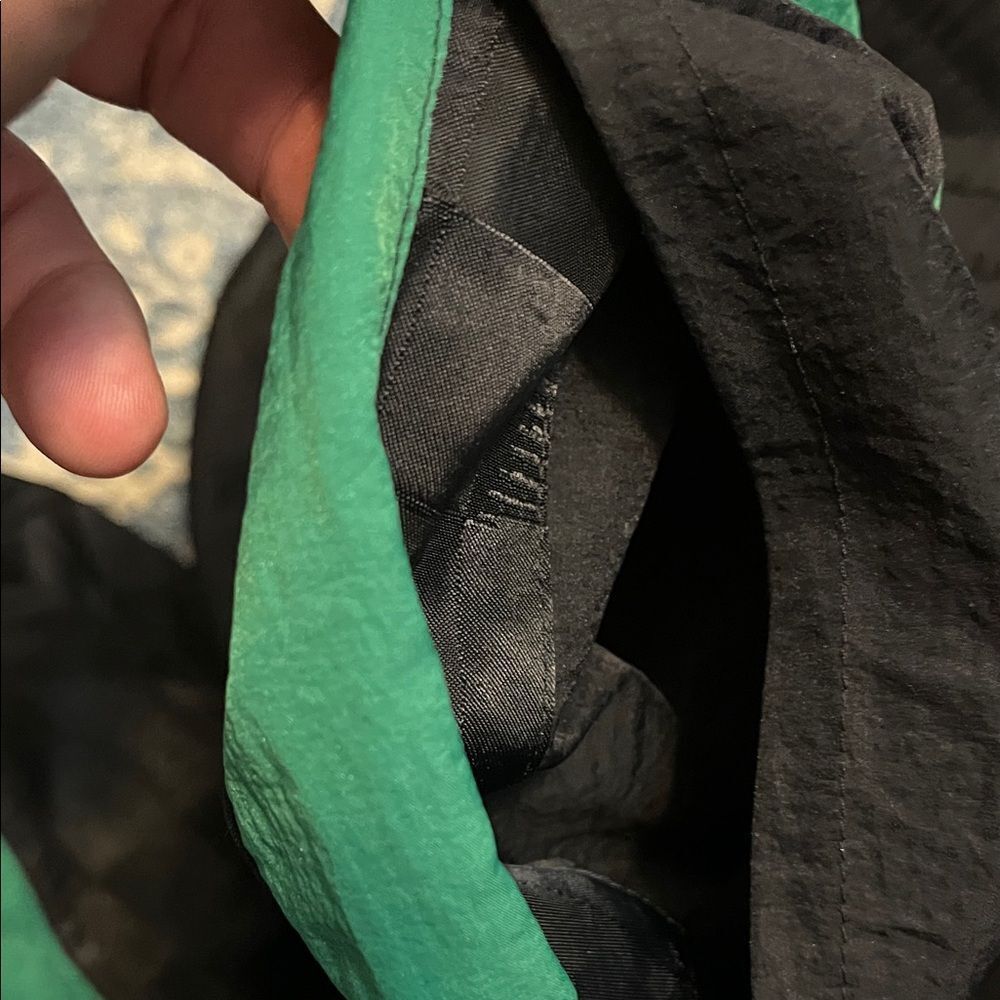 Savage X Fenty Sport Changeover Jogger Checkered Black Green Pants Modern NWT - Picture 10 of 13